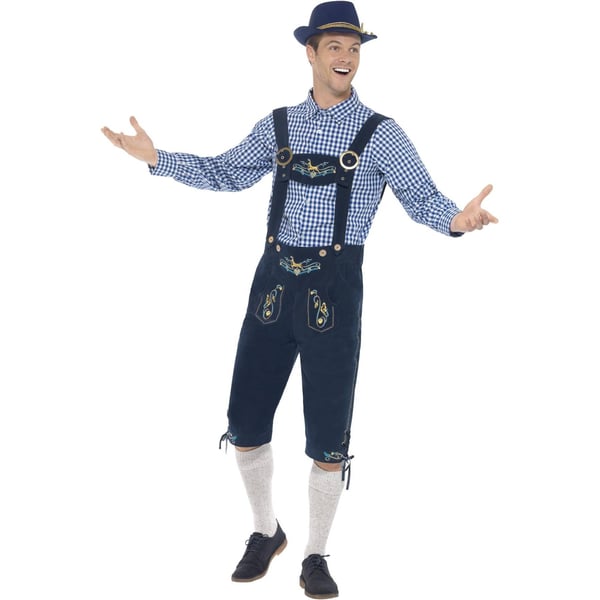 Smiffys Mens Deluxe Rutger Bavarian Traditional Costume Set