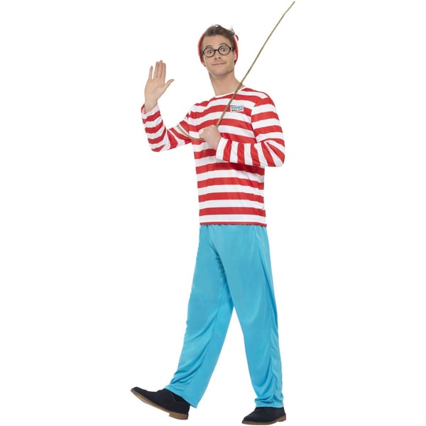 Var är Wally? Kostymset för män