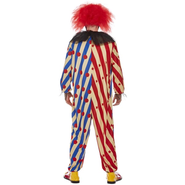 Smiffys Mens Creepy Clown Costume Set
