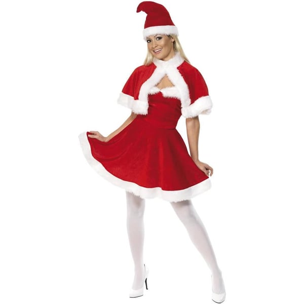 Smiffys Naisten Miss Santa -asu