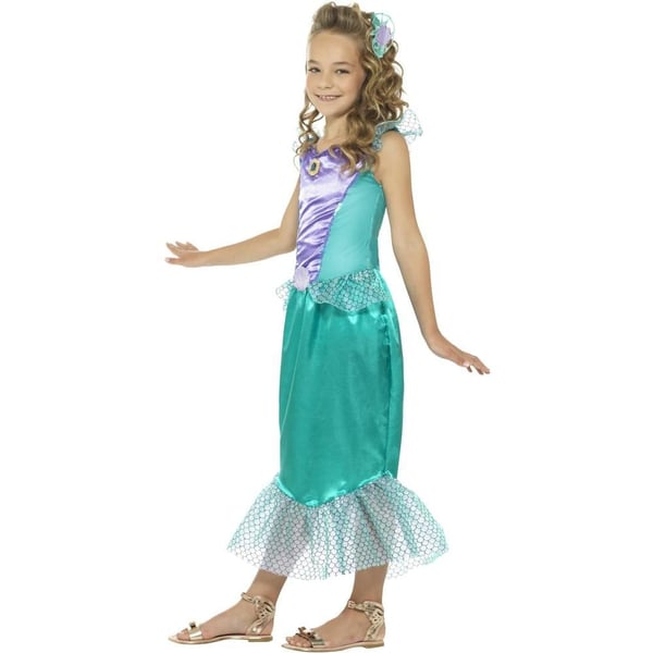 Smiffys Girls Deluxe Mermaid Costume Set