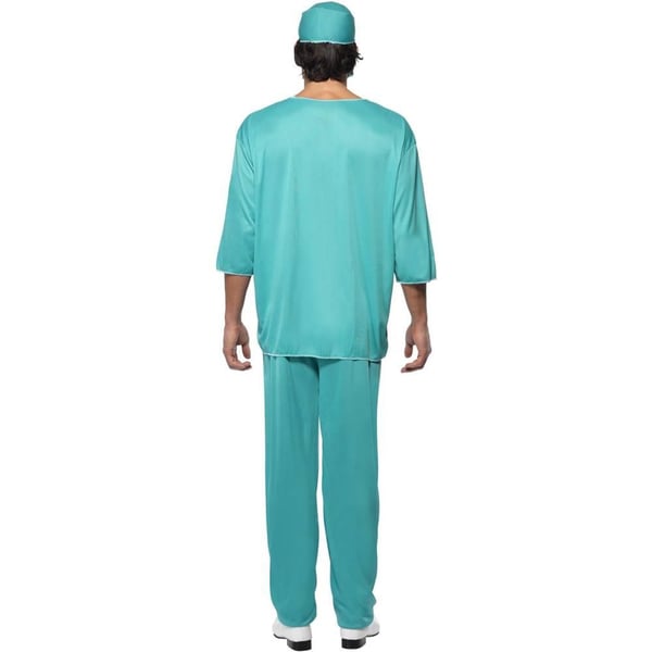 Smiffys Unisex Adult Surgeon Costume Set