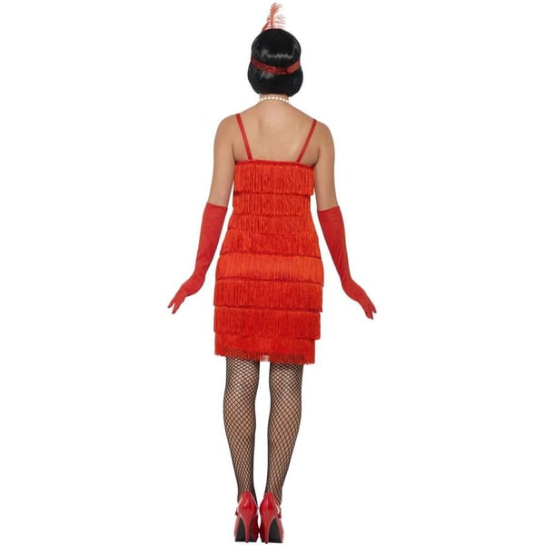 Smiffys Womens/Ladies Flapper Costume Set