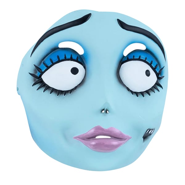 Corpse Bride Emily Mask för kvinnor/damer