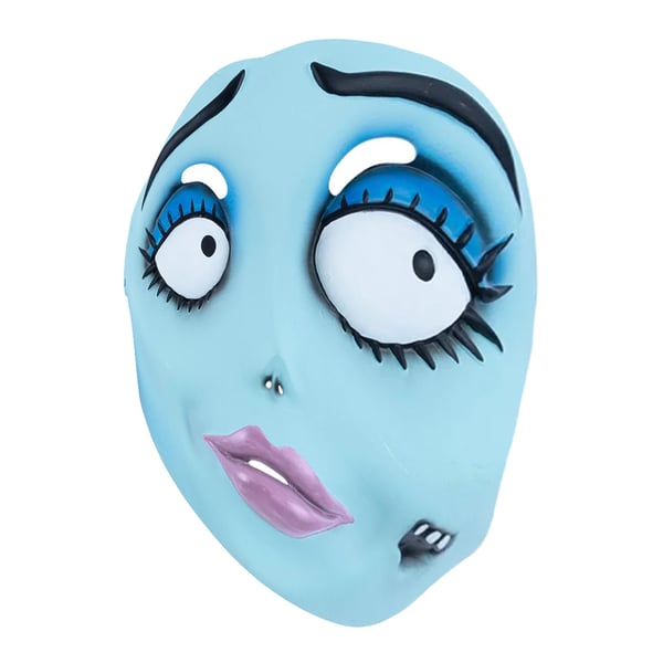 Corpse Bride Emily Mask för kvinnor/damer