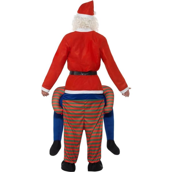 Smiffys Unisex Adult Elf Piggy Back Costume