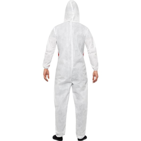 Smiffys Unisex Adult Bloody Forensic Overalls Costume Set