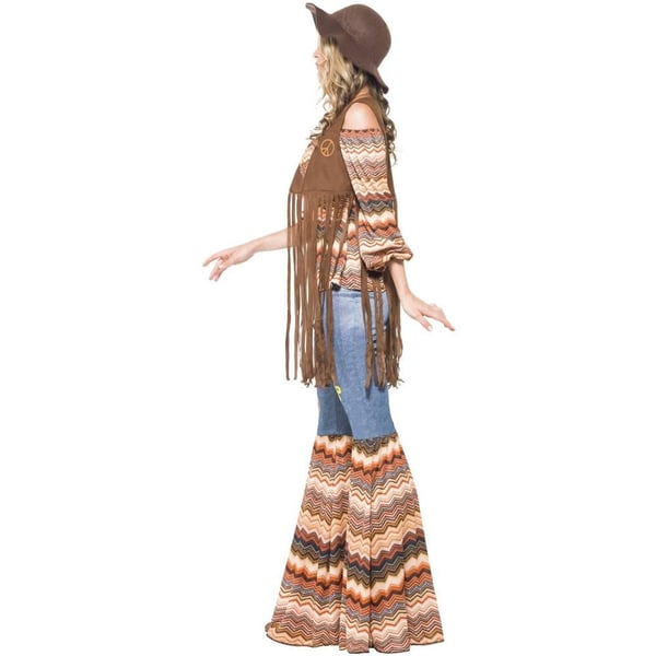 Smiffys Naisten Harmony Hippie -asu