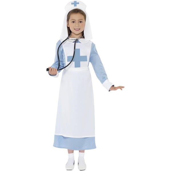 Smiffys Girls World War I Nurse Costume Set