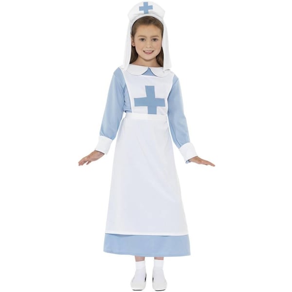 Smiffys Girls World War I Nurse Costume Set