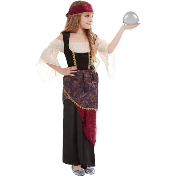 Smiffys Girls Deluxe Fortune Teller Costume Set