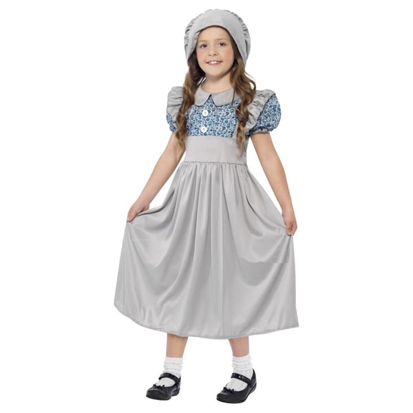 Smiffys Girls Victorian Schoolgirl Costume