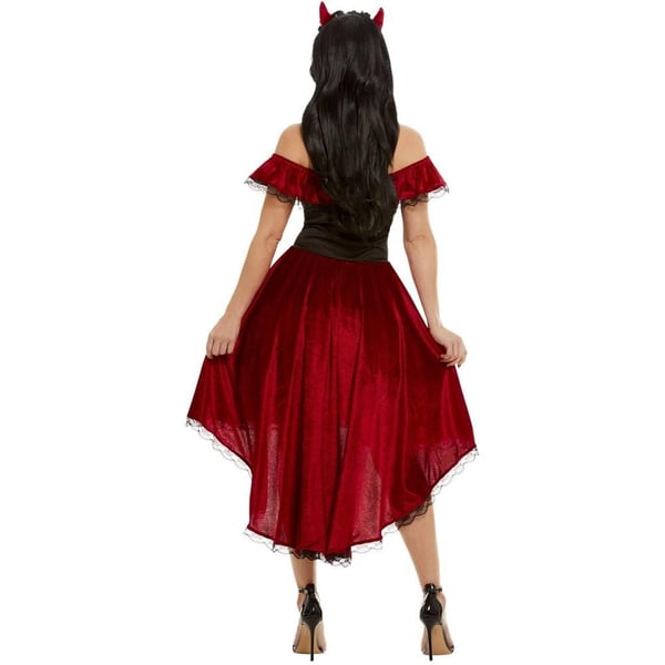 Smiffys Womens/Ladies Devil Day Of The Dead Costume Set