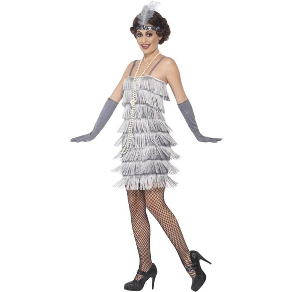 Smiffys Dam Flapper Kostymset