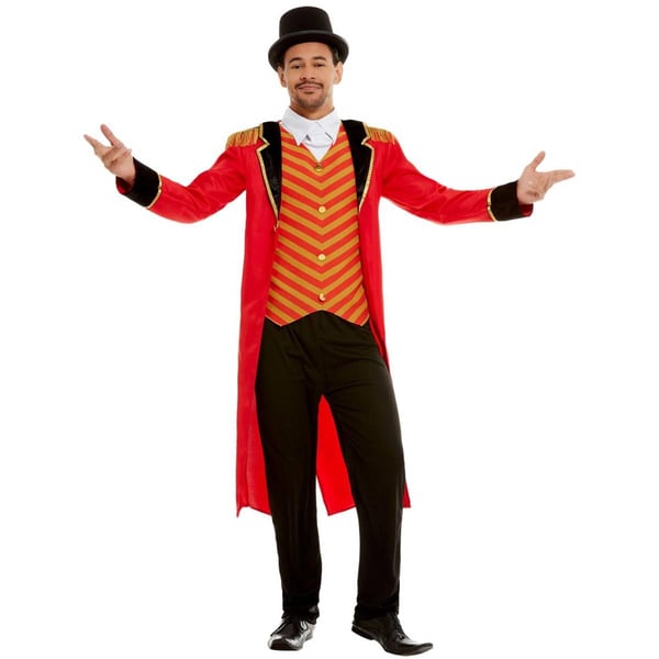 Smiffys Mens Deluxe Ringmaster Costume Set