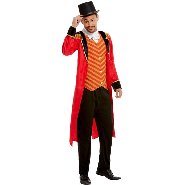 Smiffys Mens Deluxe Ringmaster Costume Set