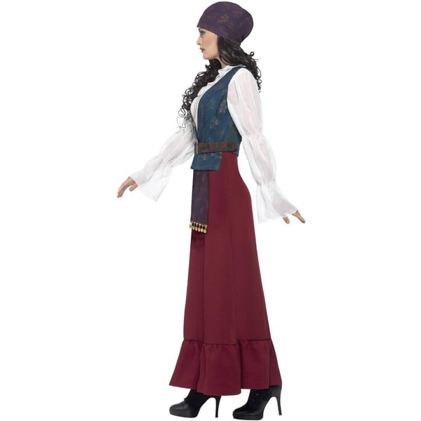 Smiffys Womens/Ladies Deluxe Buccaneer Beauty Pirate Costume Set