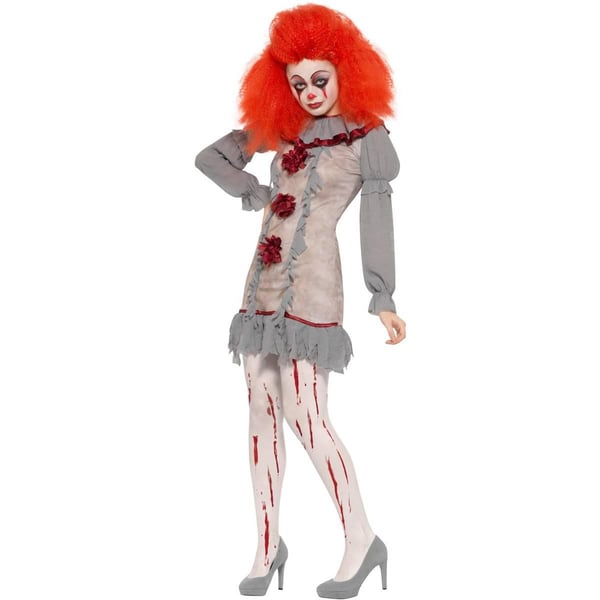 Smiffys Womens/Ladies Clown Vintage Costume Set