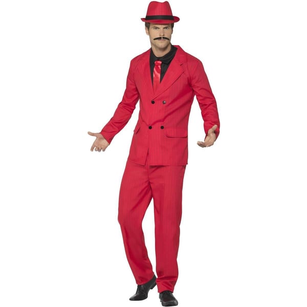 Smiffys Mens Zoot Costume Suit Set