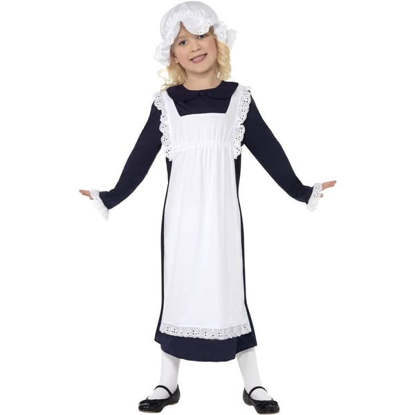 Smiffys Girls Victorian Costume Set