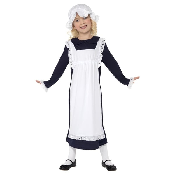 Smiffys Girls Victorian Costume Set