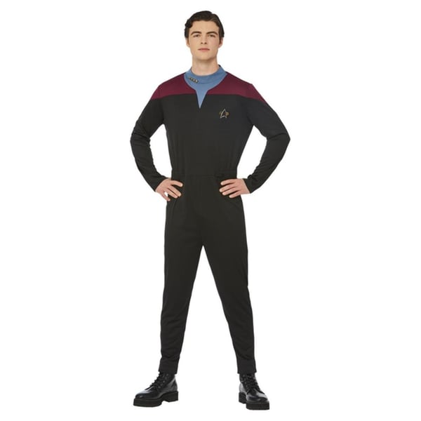 Star Trek miesten Voyager-komentopuvun asusetti
