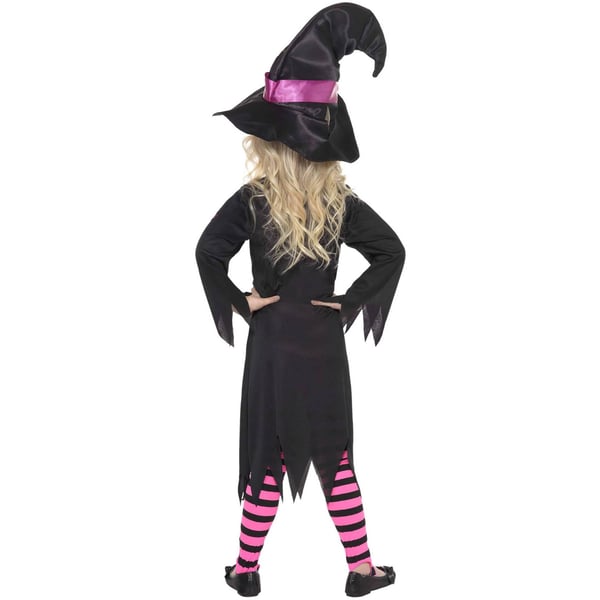 Smiffys Girls Cinder Halloween Witch Costume Set