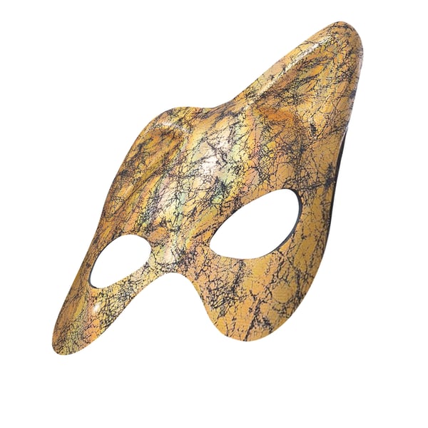 Smiffys Unisex Adult Cat Metallic Eye Mask