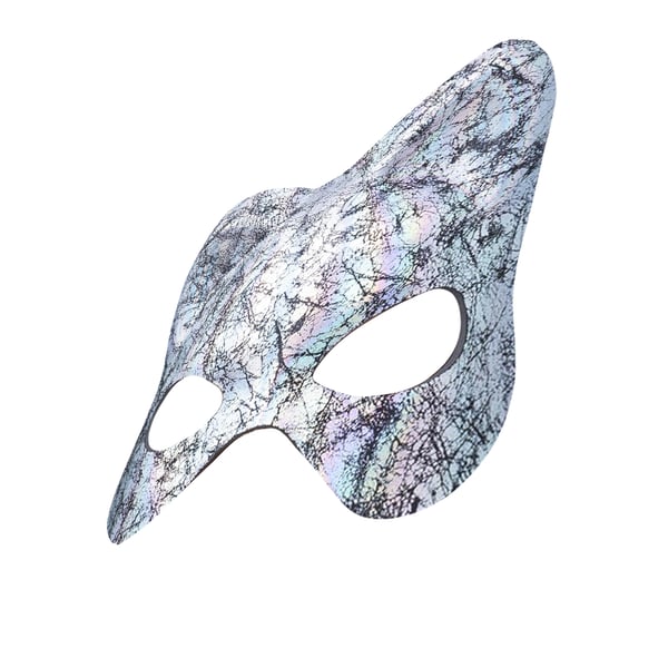 Smiffys Unisex Adult Cat Metallic Eye Mask