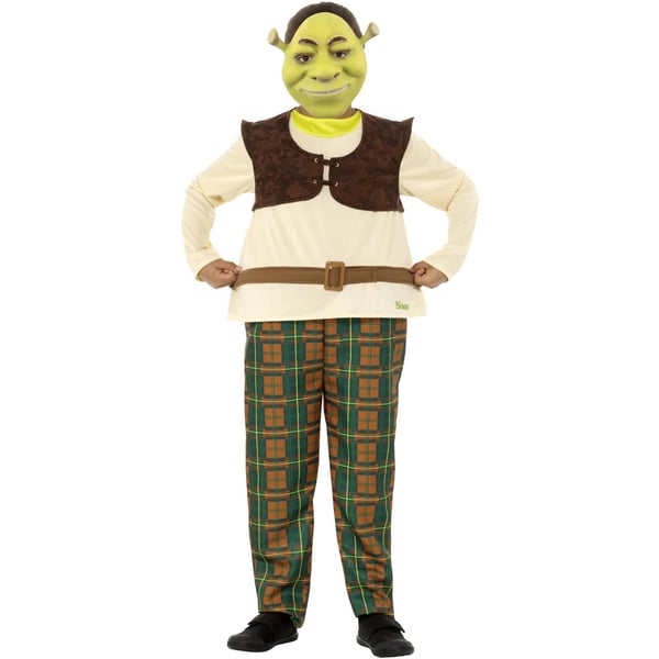 Shrek Childrens/Kids Deluxe Costume Set