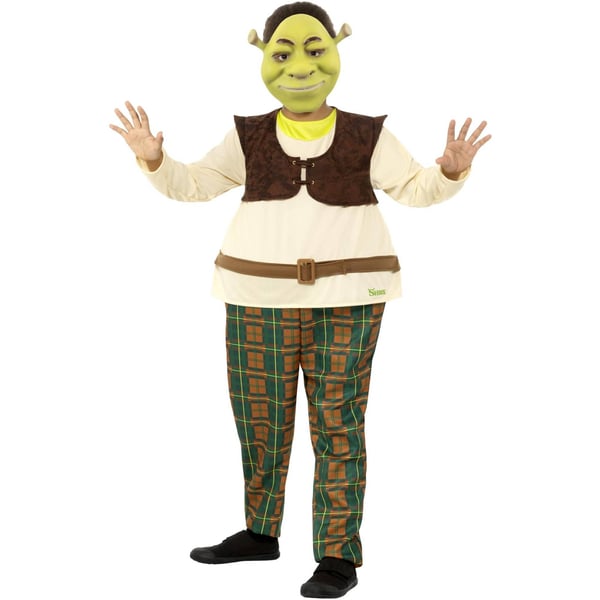 Shrek Childrens/Kids Deluxe Costume Set