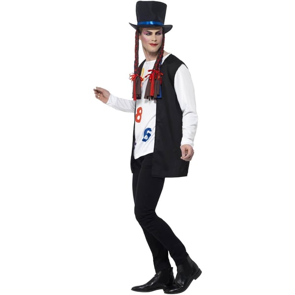 Smiffys Unisex Adult 80s Popstar Costume Set