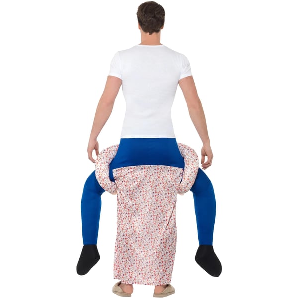 Smiffys Unisex Aikuisten Mummo Piggy Back -asu