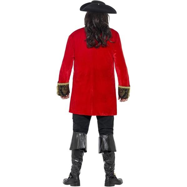 Smiffys Mens Curves Pirate Captain Costume Set
