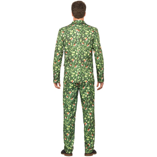 Smiffys Mens Brussel Sprout Costume Suit