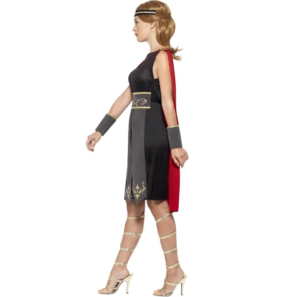 Smiffys Womens/Ladies Roman Warrior Costume Set