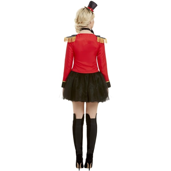 Smiffys Womens/Ladies Deluxe Ringmaster Costume Set