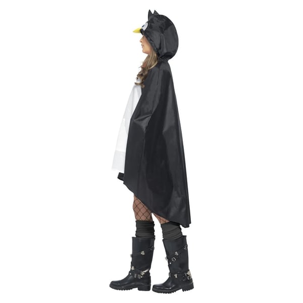Smiffys Unisex Adult Penguin Party Poncho