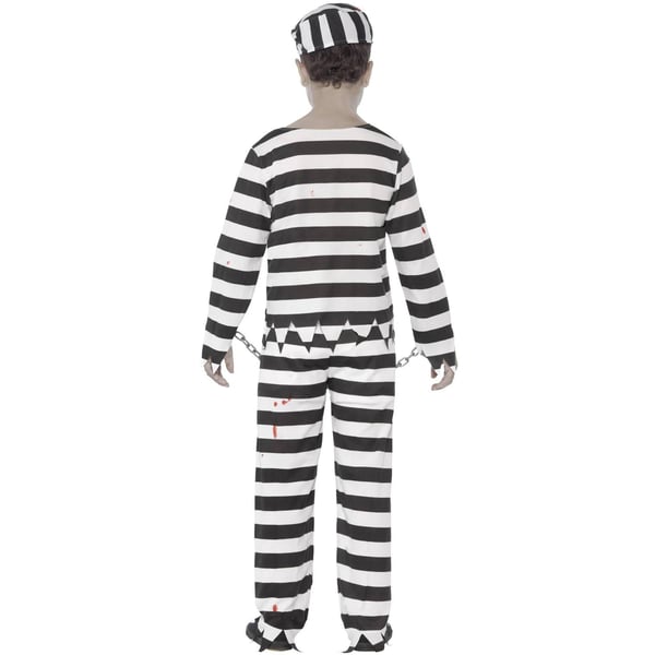 Smiffys Childrens/Kids Zombie Convict Costume Set