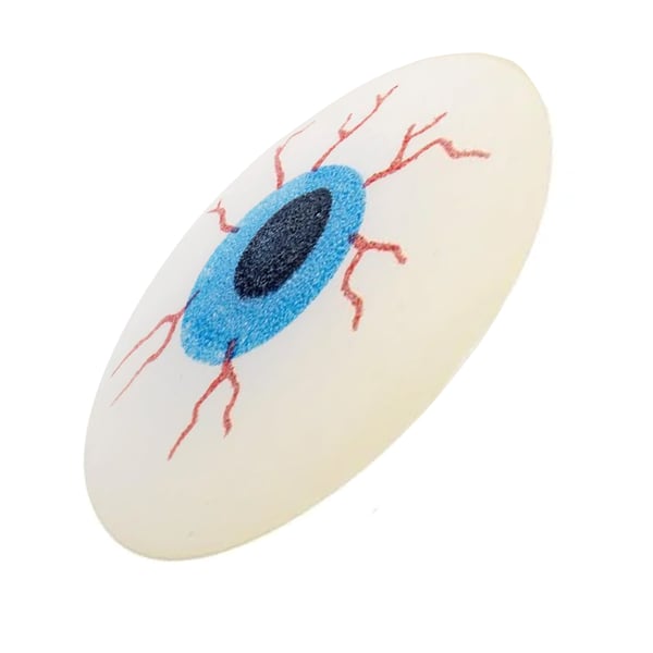 Smiffys Powerball Glow In The Dark Fake Eyes (Pack of 48)