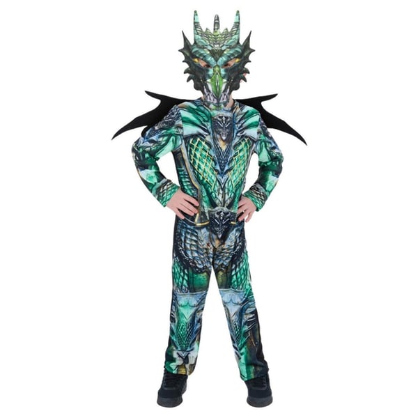 Smiffys Boys Dragon Costume Set