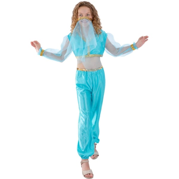Smiffys Girls Arabian Princess Costume Set