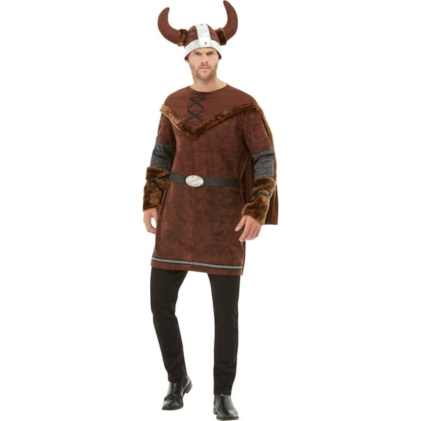 Smiffys Mens Deluxe Viking Barbarian Costume Set