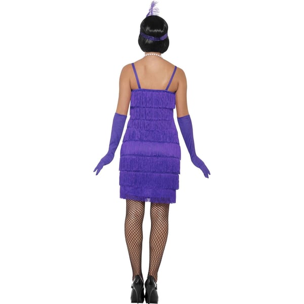 Smiffys Womens/Ladies Flapper Costume Set