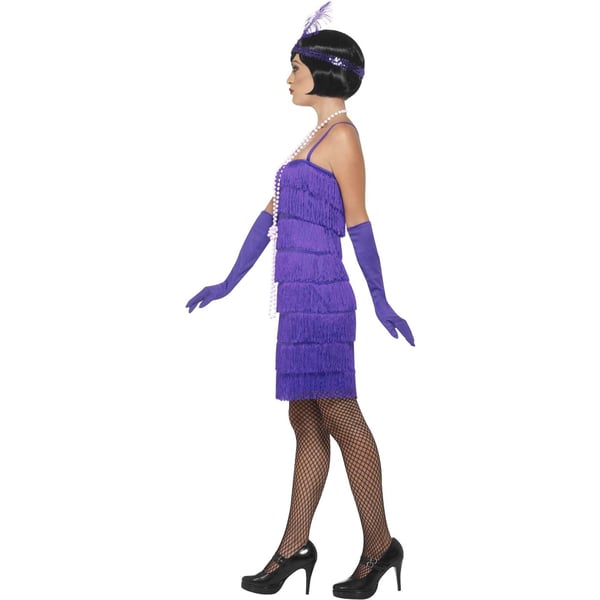 Smiffys Womens/Ladies Flapper Costume Set