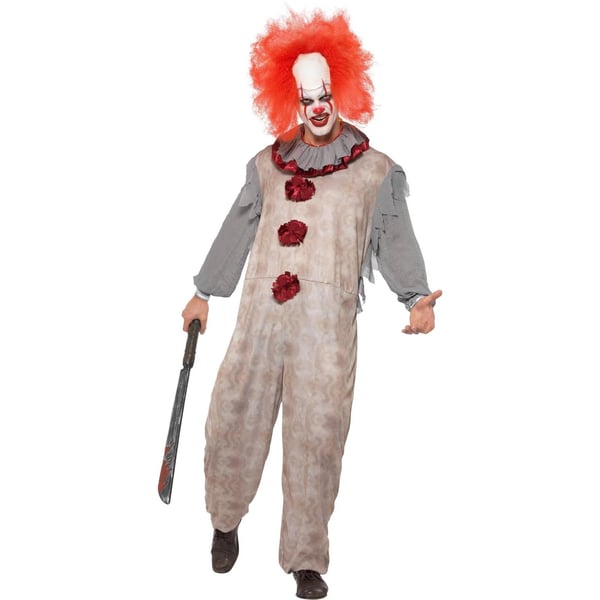 Smiffys Mens Vintage Clown Costume Set