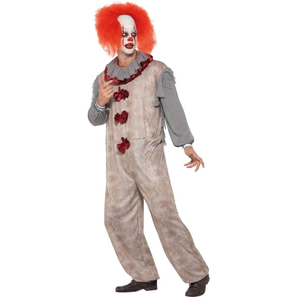 Smiffys Mens Vintage Clown Costume Set