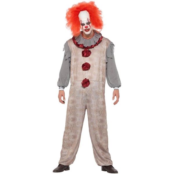 Smiffys Mens Vintage Clown Costume Set