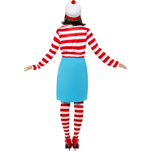Wheres Wally? Womens/Ladies Wenda Costume Set