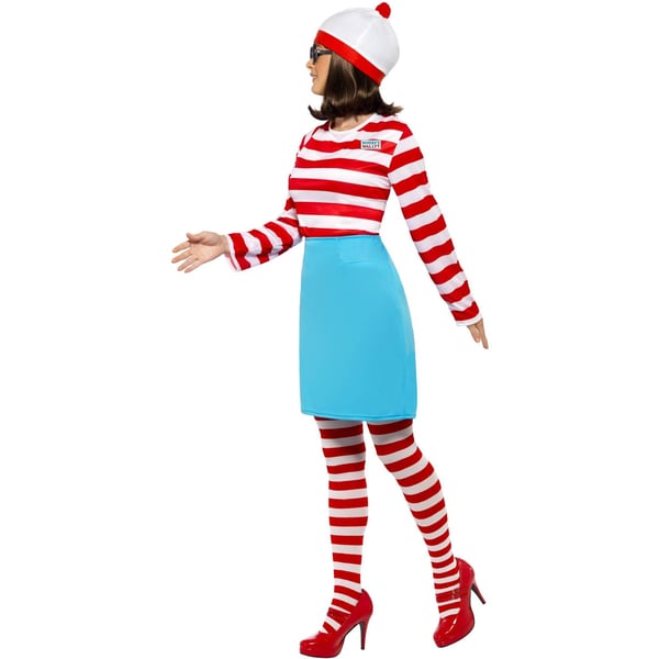 Wheres Wally? Womens/Ladies Wenda Costume Set